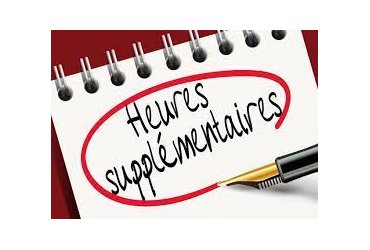 DEDUCTION FORFAITAIRE SUR HEURES SUPP.          Applicable au 01 Octobre 2022