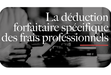 D.F.S. pour frais professionnels Conditions requises